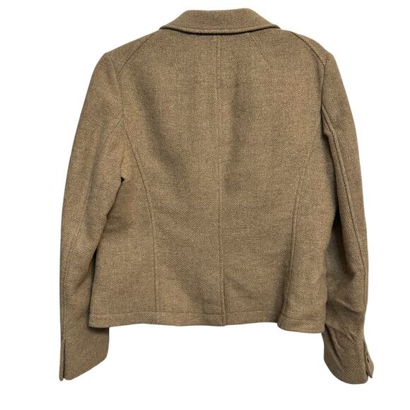 Banana Republic Women's Blazer‎ Brown Size 14 Single-Breasted Cropped - Picture 2 of 9